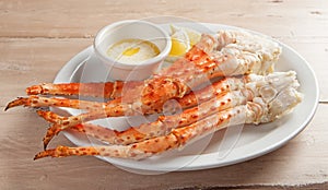 Plate of Snow Crab Legs