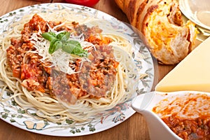 Plate of Spahetti Bolognese