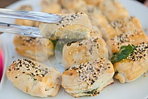 Plate of Spanakopita