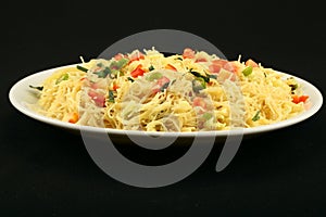 Plate of Upma or Uppuma