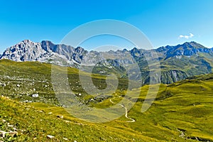 Plateau in the hiking region PrÃ¤ttigau