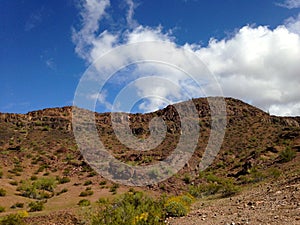 Plateaus near Gila Bend, Arizona