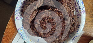 A plateful of burgers