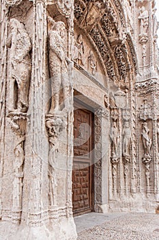 National Sculpture Museum entrance, Valladolid, Spain photo