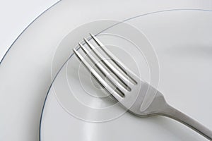 Plates and Fork