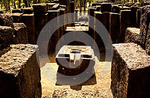 Platform of Hidu Phallic symbol photo