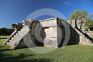 Platform of the Jaguars and Eagles in Chichen Itza