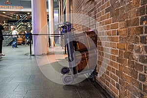 Platform 9 to Hogwarts Express at King Cross Station