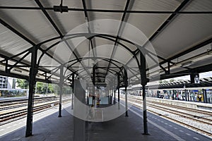 Platforms of old train station Apeldoorn