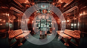 Platinum & Antique Copper: Award-Winning Futuristic Interior Desig