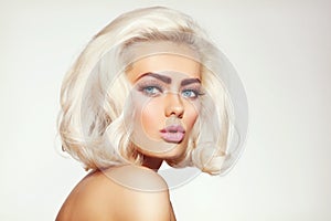 Platinum blonde photo