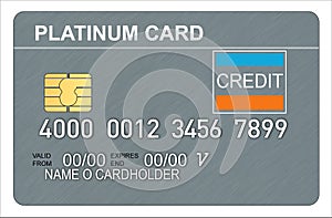 Platinum credit card