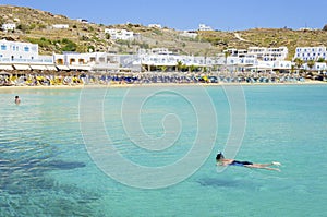 Playa, grecia 