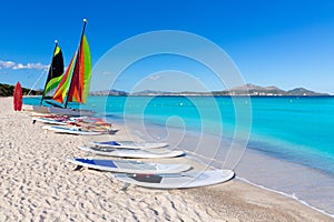 Platja de Muro Esperanza beach Alcudia Bay Majorca