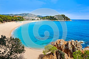 Platja Fenals Beach in Lloret de Mar Costa Brava