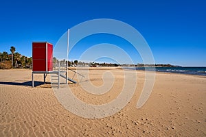 Platja Prat d\'En Fores beach in Cambrils