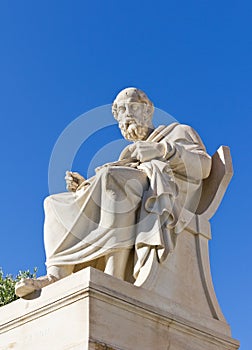 Plato, Academy of Athens, Greece photo