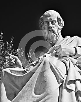 Plato, the ancient Greek philosopher photo