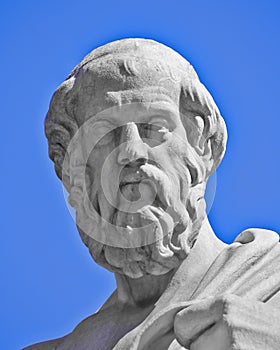 Plato the philosopher statue photo