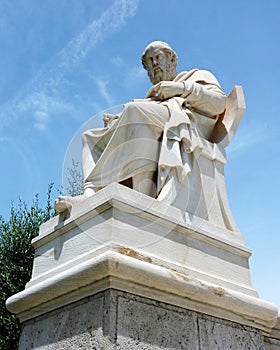 Plato statue