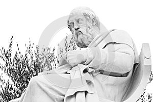 Plato statue