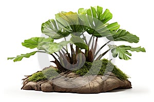 platonia isolated on white background