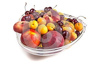 Platter of a assorted fresh fruit