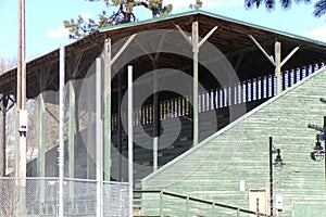 Play Ball! Fifty Year Old Or More Bleacher Stands