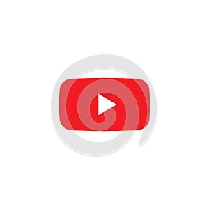 play button youtube icon logo vector illustration