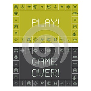 Play and Game Over Screen Notification