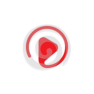 Play icon vector illustration design