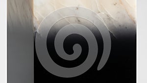 Play of light and shadow emphasizes the sharp edges and clean lines of