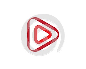 play logo vector ilustration