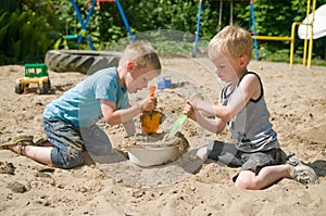 Play in the sandbox