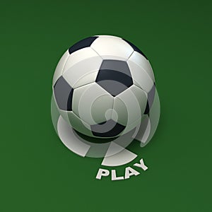 Play soccer