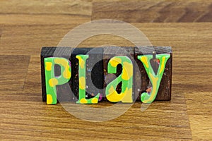 Play together have fun school playground gamble entertainment