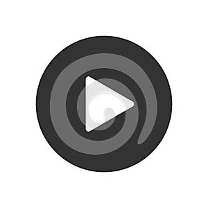 Play Video button vector icon