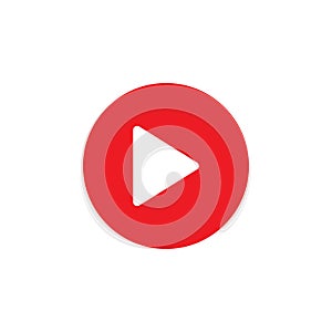 Play video graphic icon design template