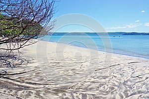 The Playa Blanca beach in Peninsula Papagayo, Costa Rica