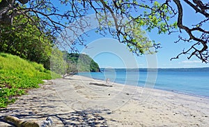 The Playa Blanca beach in Peninsula Papagayo, Costa Rica