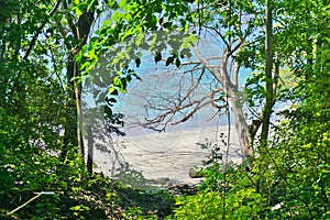The Playa Blanca beach in Peninsula Papagayo, Costa Rica photo
