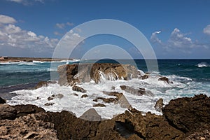 Playa Canoa coastline photo