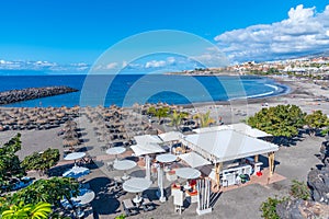 Playa de Fanabe at Tenerife, Canary islands, Spain photo