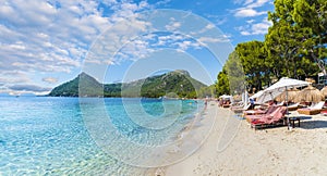 Playa de Formentor, Palma Mallorca, Spain photo