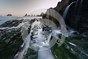 Playa de Gueirua, asturia