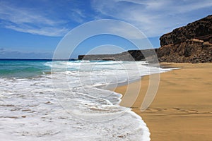 Playa de la Escalera in Fuerteventura photo