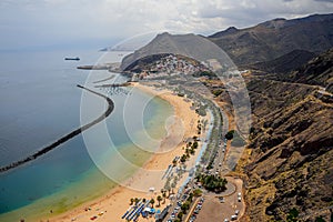 Playa de Las Teresitas beach, Canary Island