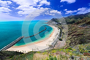 Playa de Las Teresitas general view photo