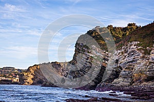 Playa de Muriola beach, Basque Country photo