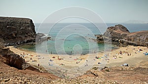 Playa de Papagayo, Lanzarote photo